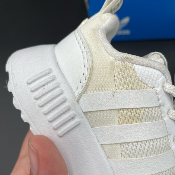 Adidas white infant 4 originals Multix running shoes - Picture 2 of 9